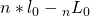 n*{l_0} - {}_n{L_0}